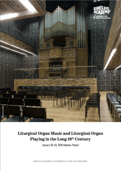 Liturgical Organ Music and Liturgical Organ Playing in the