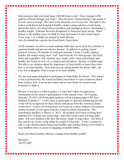 Did you know that your heart beats 100,000 times a day? That it