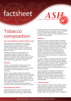 05 Composition of tobacco