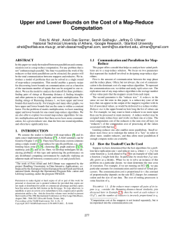 Upper and Lower Bounds on the Cost of a Map