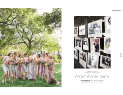 depot dinner party - Bride`s Side Beauty