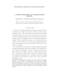 A characterization of combinatorial demand
