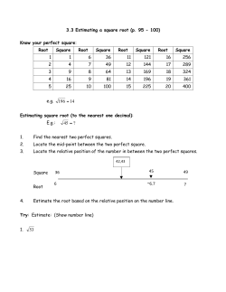 3.3 Estimating a square root (p. 95