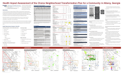 Choice Neighborhood Transformation Plan for a Community in