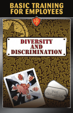 Diversity and Discrimination