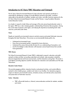 Student Activities and Science Standards