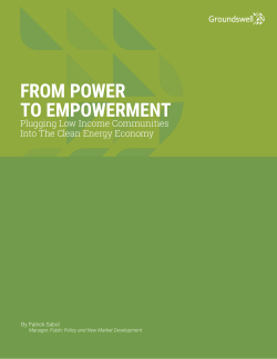 from power to empowerment