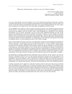 I am not a seismologist, not even specialist in any of the Solid Earth