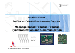 2011-4 Message Based Communication