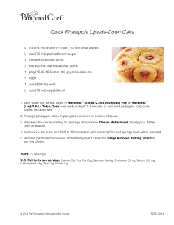 Rockcrok Quick Pineapple Upside-Down Cake