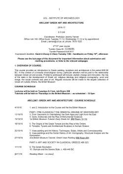 Guidelines for Handouts JM