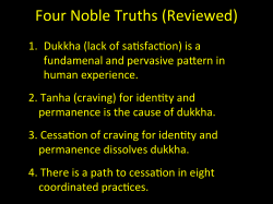 Four Noble Truths (Reviewed)