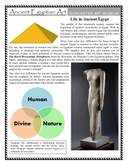 Ancient Egyptian Art - Worcester Art Museum