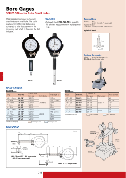 Bore Gages