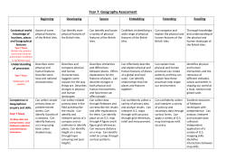 Geography Department - Townley Grammar School