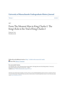 From The Meanest Man to King Charles I