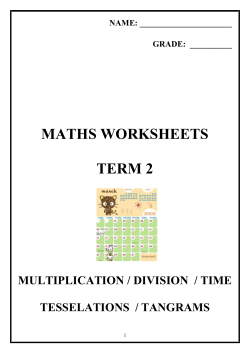 maths worksheets term 2