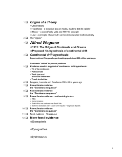 Alfred Wegener