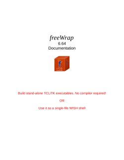 freeWrap 6.64 Documentation
