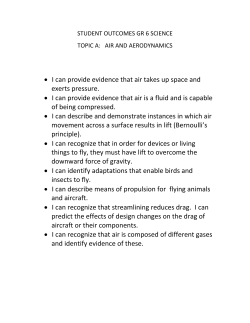 student outcomes gr 6 science