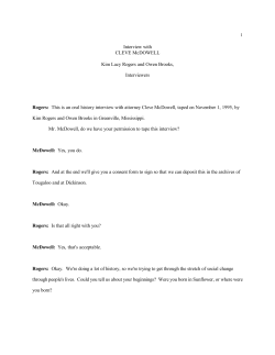 Interview with - Dickinson College