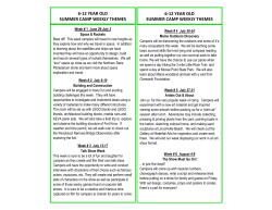 6-12 Theme 1 Page 2015 - Cornerspring Montessori