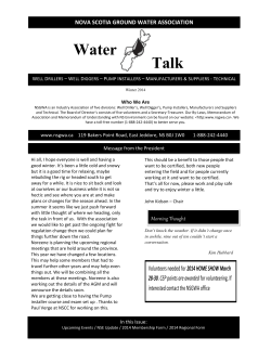 Talk Water