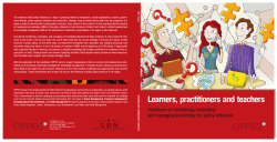 Learners, practitioners and teachers