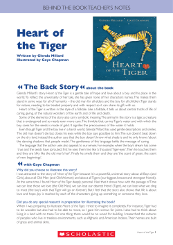 Heart of the Tiger - Scholastic Australia
