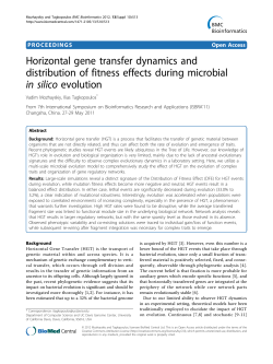 Horizontal gene transfer dynamics and distribution of fitness effects