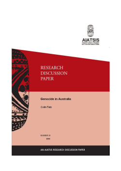 Genocide in Australia - Australian Institute of Aboriginal and Torres