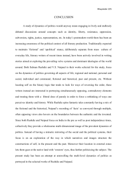 conclusion - Shodhganga