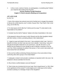 Grade 12 World Literature Reading and Composition