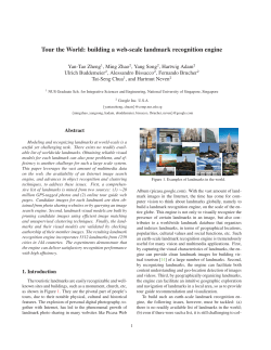 Tour the World: building a web-scale landmark recognition