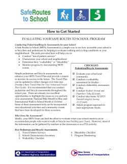 evaluate your SRTS program