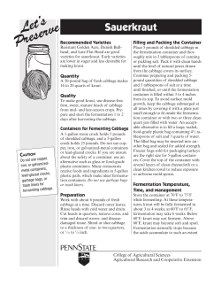 Making Sauerkraut - Cornell Cooperative Extension of Tompkins