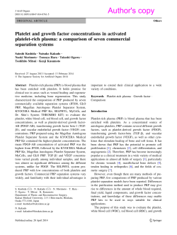 Author`s copy - Kyocera PRP KİT