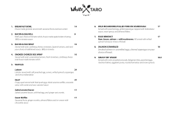 Smoked salmon in scrambled eggs, charred asparagus on your