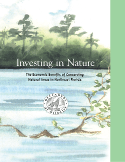 Investing in Nature - Defenders of Wildlife