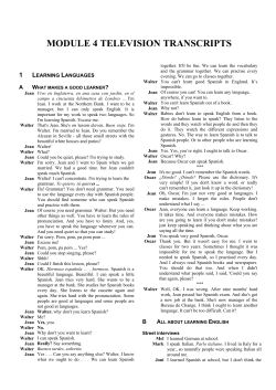 module 4 television transcripts