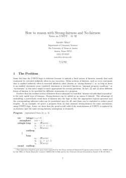 How to reason with Strong-fairness and No-fairness