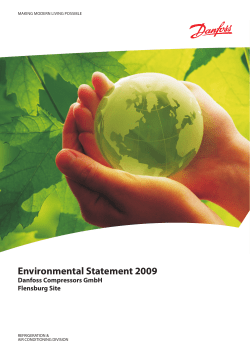 Environmental Statement 2009