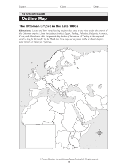The Ottoman Empire in the Late 1800s