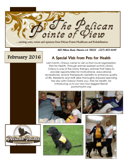 to the PDF file. - Pelican Pointe Healthcare and