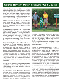 Milton-Freewater, Milton-Freewater