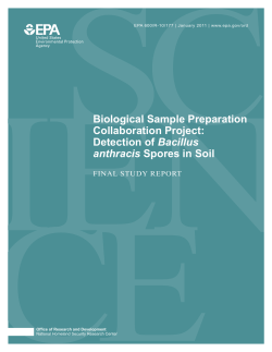 Biological Sample Preparation Collaboration Project