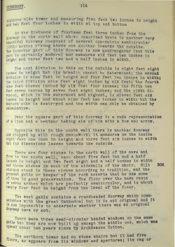 souther!`!. Aide tower and measuri ng five feet two inches in he1ght