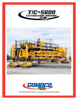 The T/C-5600 Texture/Cure Brochure