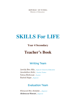 SKILLS For LIFE