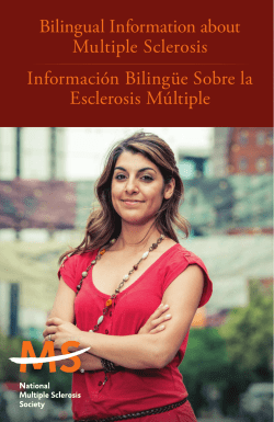 Bilingual Information about Multiple Sclerosis Información